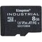 Фото - Карта пам`ятi MicroSDHC 8GB UHS-I/U3 Class 10 Kingston Industrial (SDCIT2/8GBSP) | click.ua