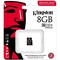 Фото - Карта пам`ятi MicroSDHC 8GB UHS-I/U3 Class 10 Kingston Industrial (SDCIT2/8GBSP) | click.ua