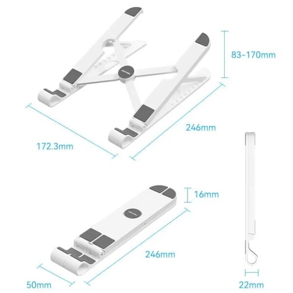 Подставка для ноутбука Vention X-type Stand White (KDNW0)