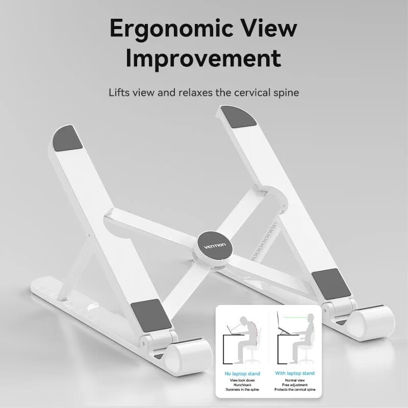 Подставка для ноутбука Vention X-type Stand White (KDNW0)