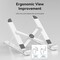 Фото - Подставка для ноутбука Vention X-type Stand White (KDNW0) | click.ua