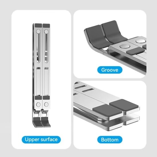Подставка для ноутбука Vention X-type Stand Silver Aluminum Alloy (KDMI0)