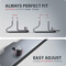Фото - Подставка для ноутбука Axagon Vertical Stand for Laptops & Tablets Gray (STND-VG) | click.ua