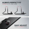 Фото - Подставка для ноутбука AXAGON Vertical Stand for Laptops & Tablets Black (STND-VB) | click.ua