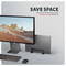 Фото - Подставка для ноутбука AXAGON Vertical Stand for Laptops & Tablets Black (STND-VB) | click.ua