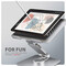 Фото - Подставка для ноутбука AXAGON Rotating Aluminum Stand for Laptop & Tablet Silver (STND-LR) | click.ua