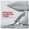 Фото - Подставка для ноутбука AXAGON Rotating Aluminum Stand for Laptop & Tablet Silver (STND-LR) | click.ua