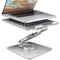 Фото - Подставка для ноутбука AXAGON Rotating Aluminum Stand for Laptop & Tablet Silver (STND-LR) | click.ua