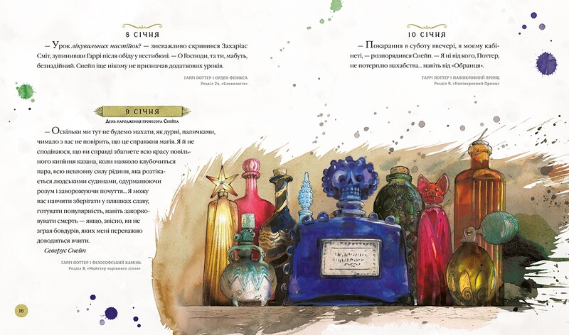 Гарри Поттер. Волшебный год. Большое иллюстрированное издание / Джоан Роулинг