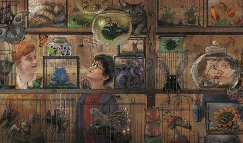 Гарри Поттер. Комплект из 2-х иллюстрированных изданий. Узник Азкабана и Кубок Огня / Джоан Роулинг