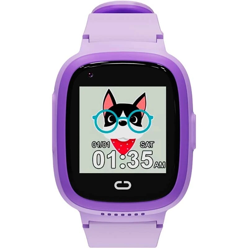 Дитячий смарт-годинник Canyon Sunny KW-48 4G LTE Violet (CNE-KW48VL)