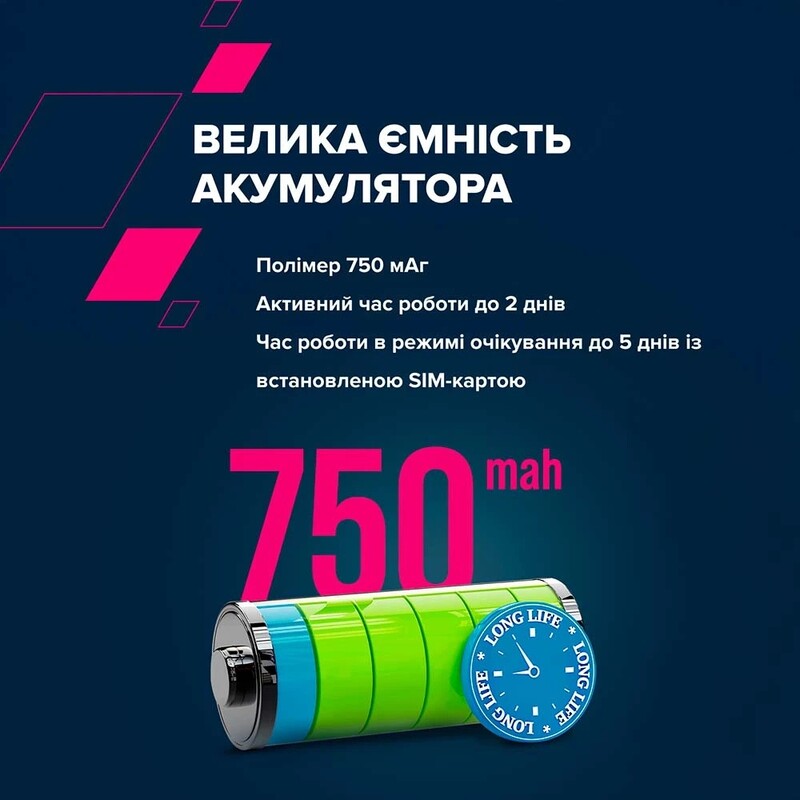 Дитячий смарт-годинник Canyon Sunny KW-48 4G LTE Blue (CNE-KW48BL)