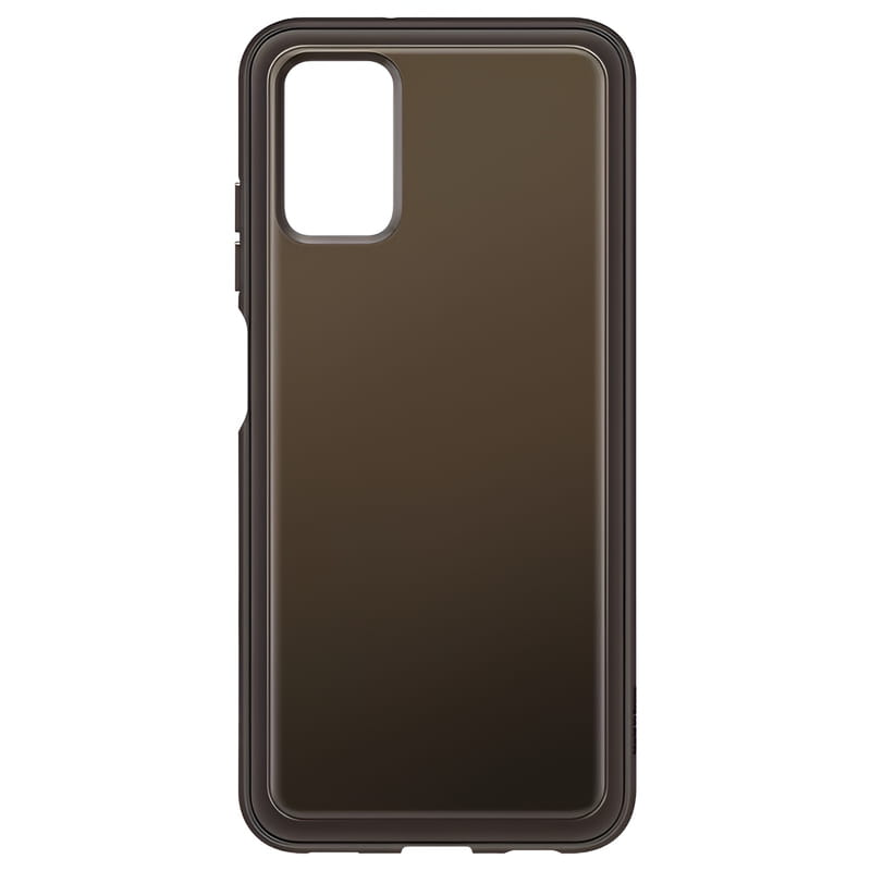 Чохол-накладка Samsung Soft Clear Cover для Samsung Galaxy A03s SM-A037 Black (EF-QA037TBEGRU)