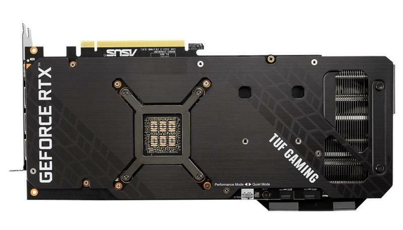 Видеокарта GF RTX 3060 Ti 8GB GDDR6 TUF Gaming OC V2 Asus (TUF-RTX3060TI-O8G-V2-GAMING) (LHR)