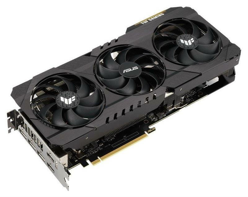 Видеокарта GF RTX 3060 Ti 8GB GDDR6 TUF Gaming OC V2 Asus (TUF-RTX3060TI-O8G-V2-GAMING) (LHR)