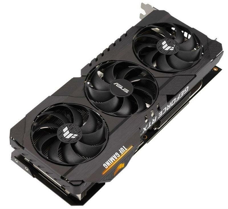 Видеокарта GF RTX 3060 Ti 8GB GDDR6 TUF Gaming OC V2 Asus (TUF-RTX3060TI-O8G-V2-GAMING) (LHR)
