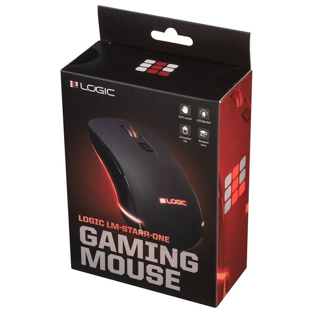 Мышь LogicConcept Starr One Black USB (M-LC-LM-STARR-ONE)