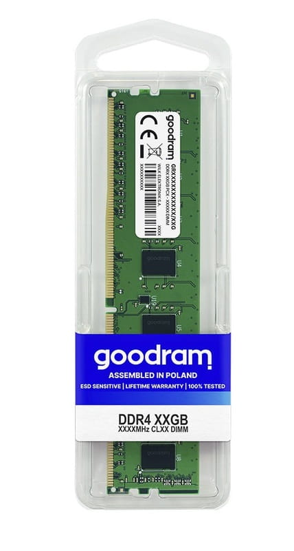 Модуль пам`яті DDR4 8GB/2666 GOODRAM (GR2666D464L19S/8G)