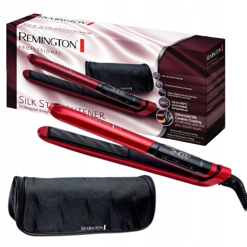 Утюжок (выпрямитель) для волос Remington S9600 Silk