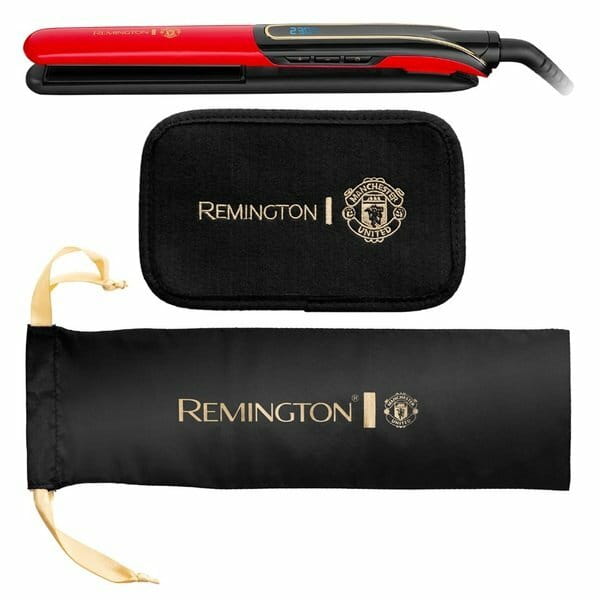 Утюжок (Выпрямитель) для волос Remington S6755 Sleek & Curl Expert Straightener Manchester United