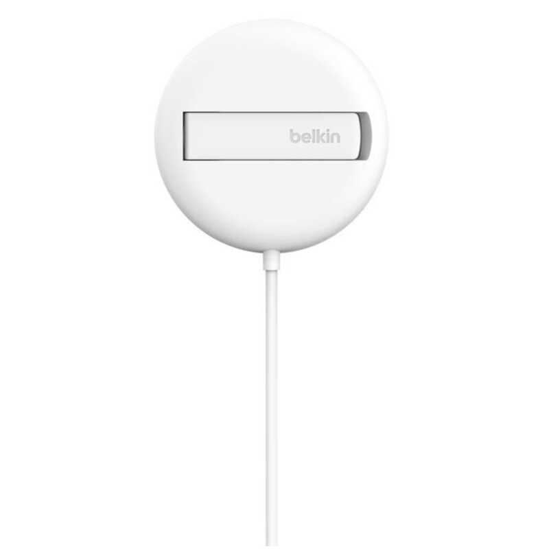 Беспроводное зарядное устройство Belkin UltraCharge Magnetic Kickstand 15W White (WIA011HQWH)
