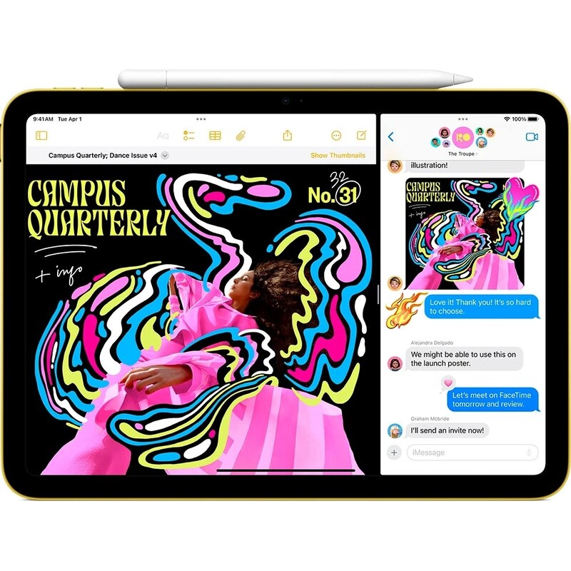 Планшет Apple iPad 11" Wi-Fi 128GB Blue (MD4A4TY/A)