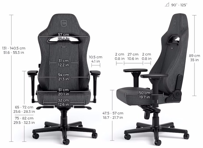 Кресло для геймеров Noblechairs Hero ST TX (NBL-HRO-ST-ATC)