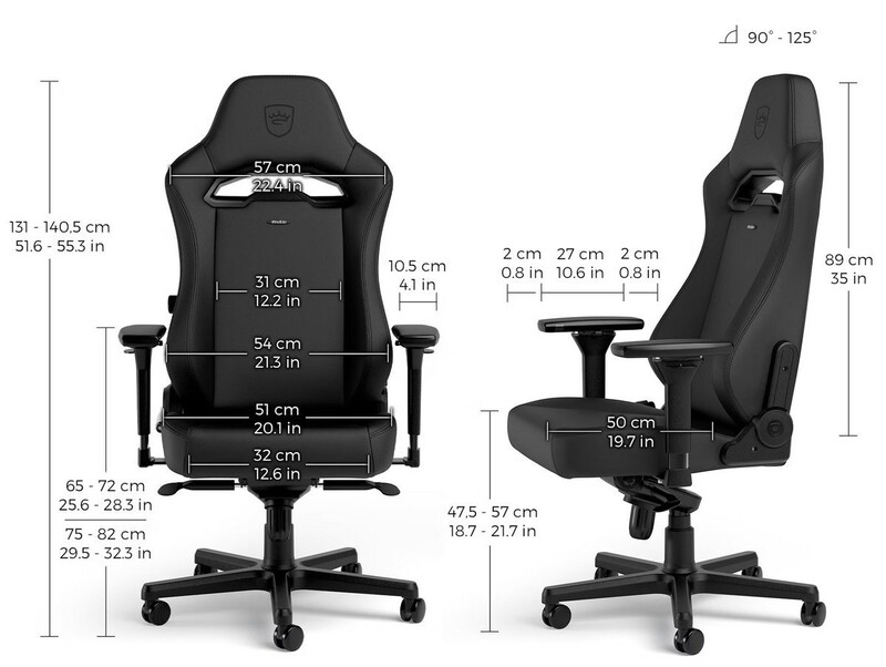 Кресло для геймеров Noblechairs Hero Series ST (NBL-HRO-ST-BED)