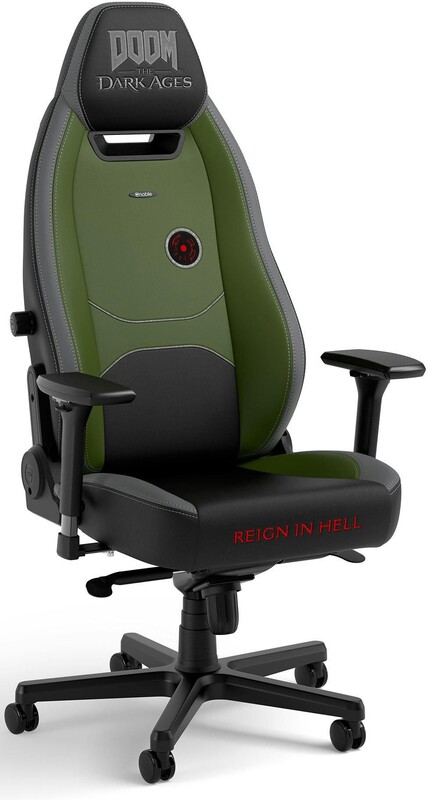 Кресло для геймеров Noblechairs Legend Doom The Dark Ages Edition (NBL-LGD-PU-DDA)