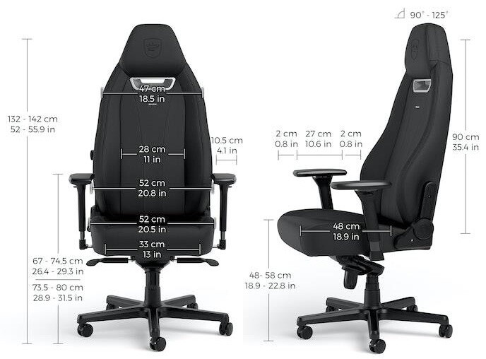 Кресло для геймеров Noblechairs Legend Black Edition (NBL-LGD-GER-BED)