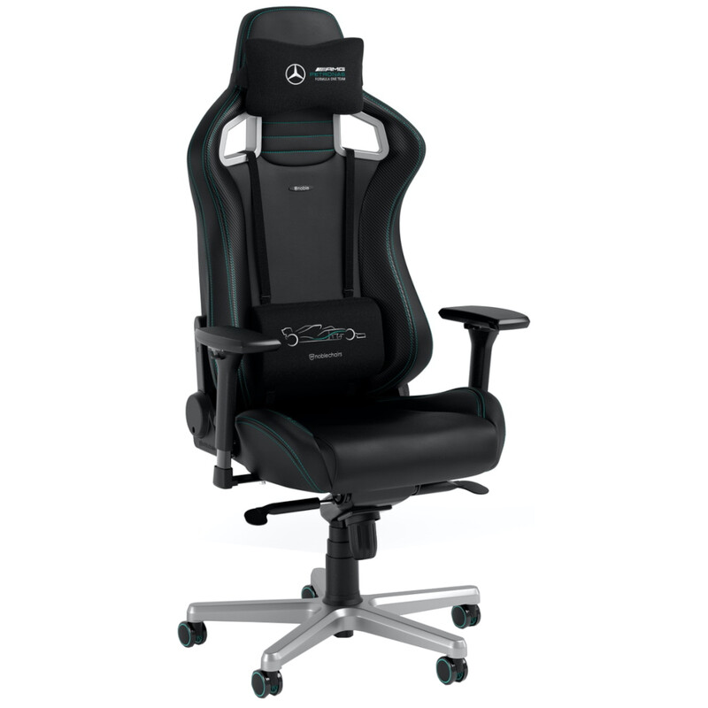 Кресло для геймеров Noblechairs Epic Mercedes-AMG Petronas F1 Team (PGW-NB-EGC-001)
