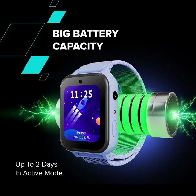 Дитячий смарт-годинник Canyon Alfie KW-37 Green (CNE-KW37GB)