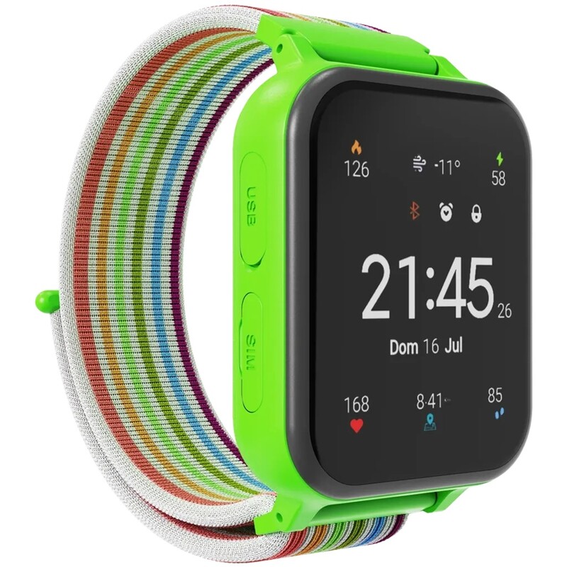 Дитячий смарт-годинник Canyon Alfie KW-37 Green (CNE-KW37GB)