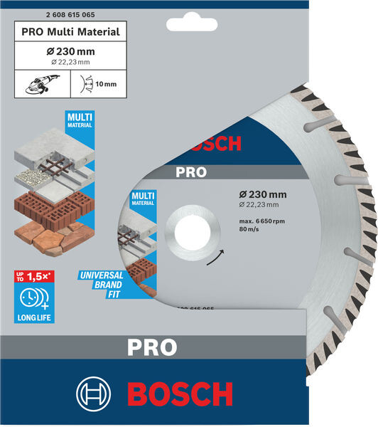 Диск алмазный Bosch Professional Stf Universal (2.608.615.065)