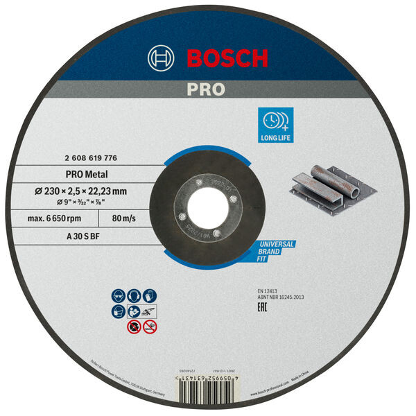 Круг отрезной Bosch Professional Standard (2.608.619.776)