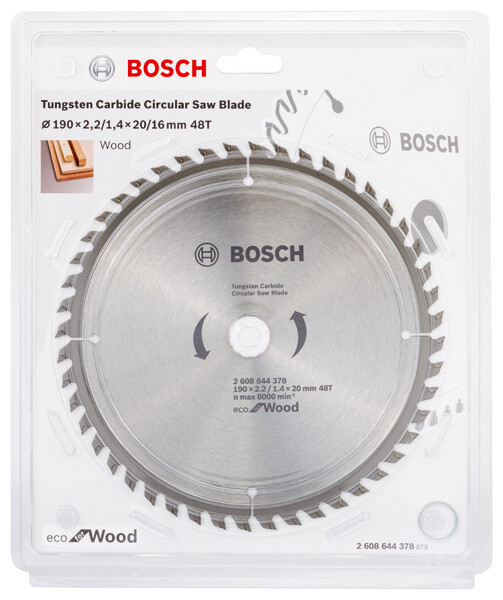 Диск пильный Bosch Professional Eco for Wood (2.608.644.378)