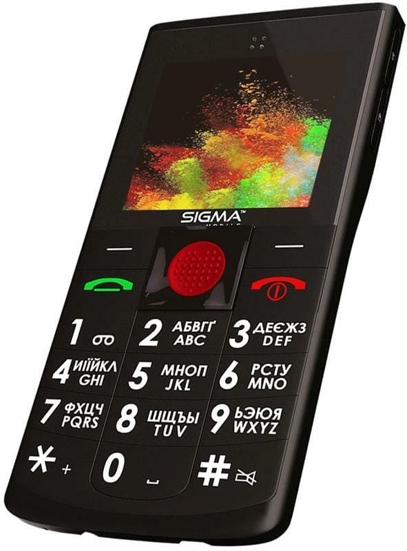 Мобильный телефон Sigma mobile Comfort 50 Solo Dual Sim Black купить в ...