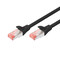 Фото - Патч-корд Digitus Cat.6 S/FTP, 10м, AWG 27/7, Cu, LSZH, чорний (DK-1644-100/BL) | click.ua