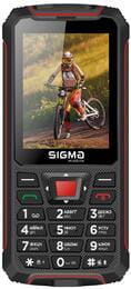 Мобильный телефон Sigma mobile X-treme PR68 Dual Sim Black/Red (4827798122129)