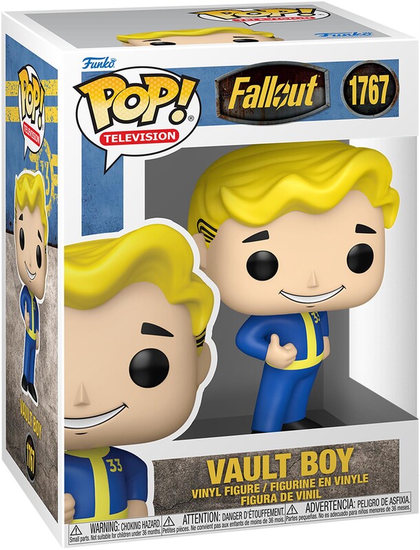 Колекційна фігурка Funko POP TV: Fallout - Vault Boy w/Chase (5908305250395)