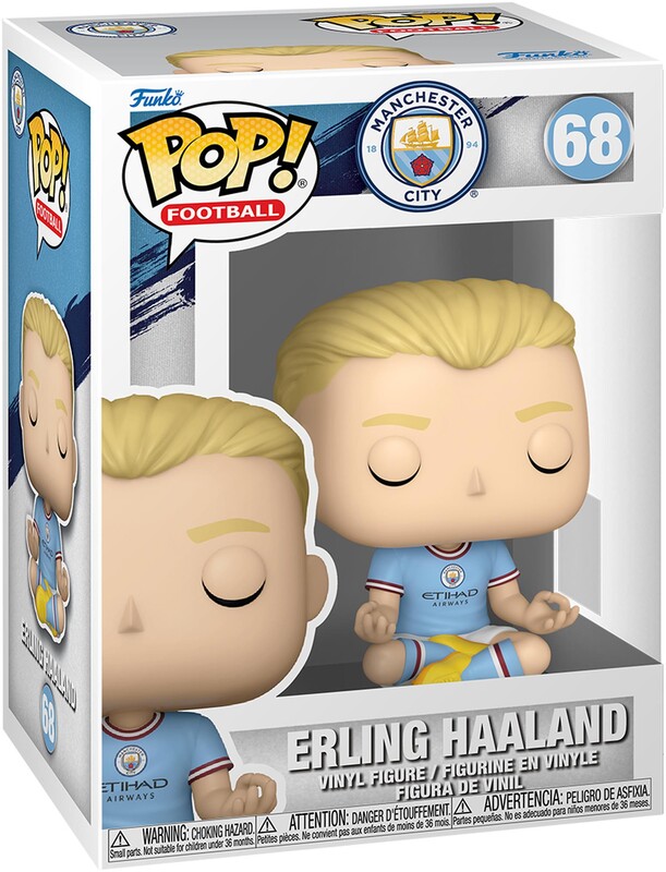 Колекційна фігурка Funko POP Football: FC Manchester City - Erling Haaland (5908305250425)