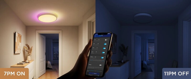 Світильник стельовий Govee Smart Ceiling Light Pro 2700-6500K White (H60A6C01)