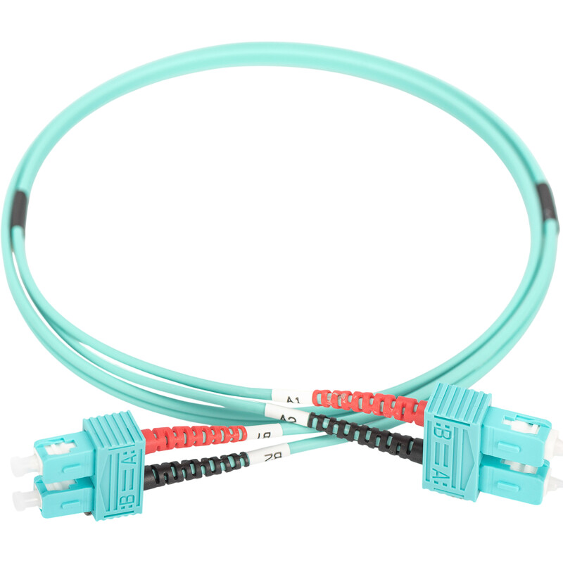 Оптичний патч-корд Digitus SC/UPC-SC/UPC, 50/125, MM, OM3, duplex, 3м (DK-2522-03/3)