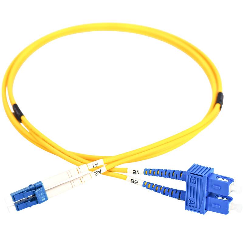 Оптичний патч-корд Digitus LC/UPC-SC/UPC, 9/125, SM, OS2, duplex, 5м (DK-2932-05)