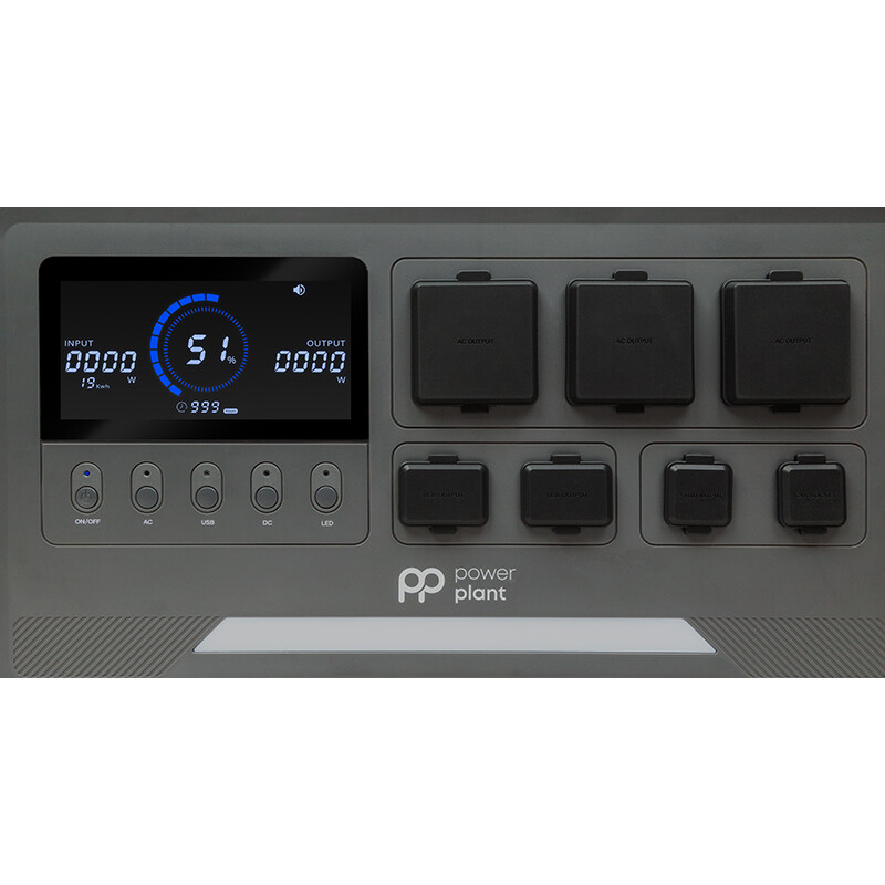 Зарядная станция PowerPlant G24 Pro 2048Wh, 2400W (PB931545)