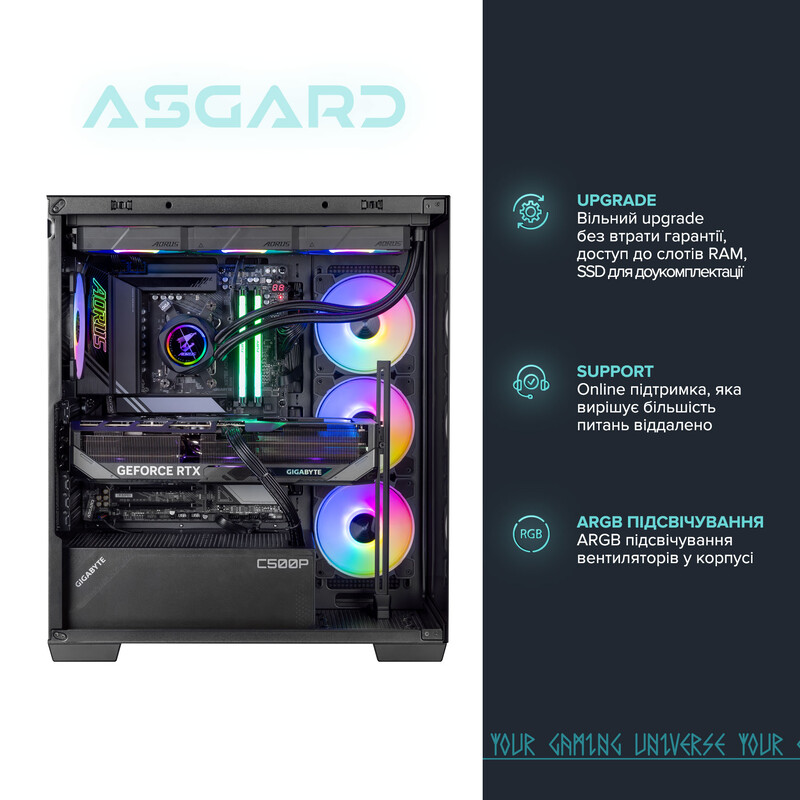 Персональний комп`ютер ASGARD (A99X3D.64.S20.58.7332)