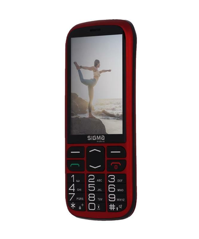 Мобільний телефон Sigma mobile Comfort 50 Optima Dual Sim Red (4827798122228)