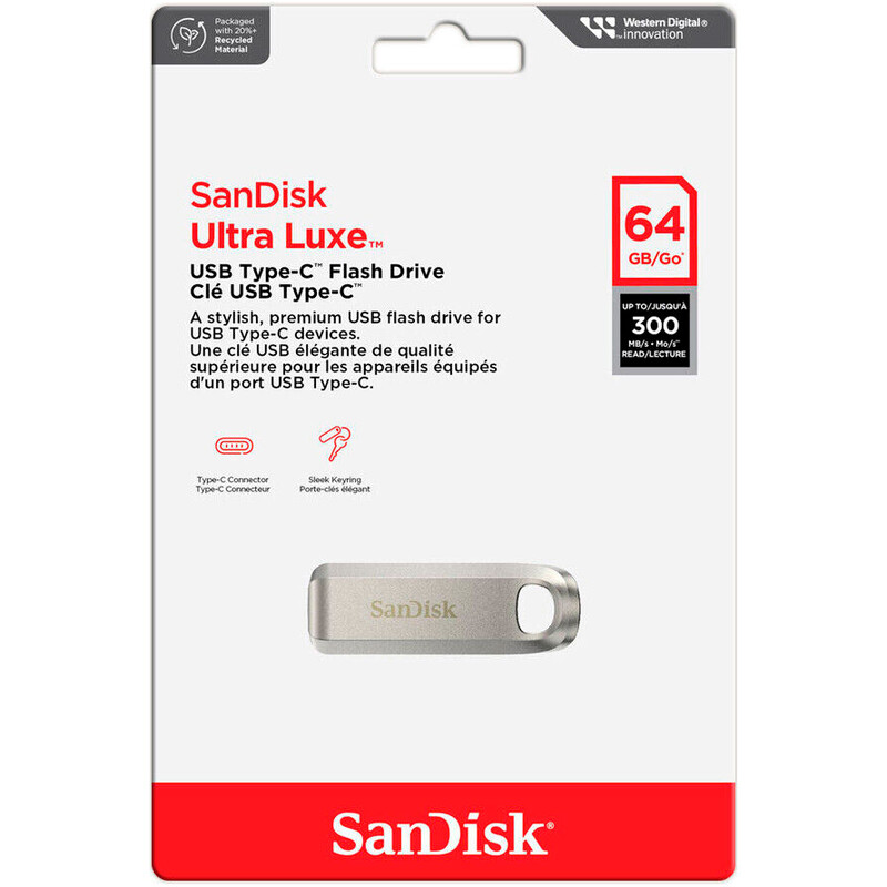 Флеш-накопитель USB 64GB SanDisk Ultra Luxe (SDCZ75-064G-G46)