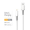 Фото - Кабель ColorWay USB - Lightning (M/M), liquid silicone, 3А, 1 м, White (CW-CBUL093-WT) | click.ua