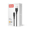 Фото - Кабель ColorWay USB - Lightning (M/M), textured PVC, 3А, 1 м, Black (CW-CBUL094-BK) | click.ua